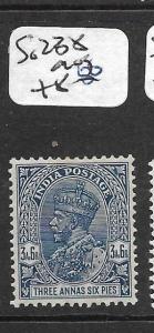 INDIA (PP2502B)  KGV 3A 6P  SG 238  MOG