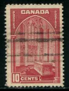 241 Canada 10c 1938 Pictorial issue, used