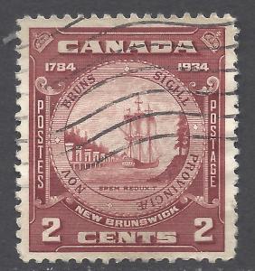 Canada 1934 #210 Used