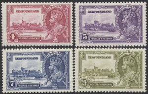 Newfoundland #226-229 George V Silver Jubilee Set VF Mint OG NH