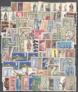 Greece 88 stamp mini collection used #4