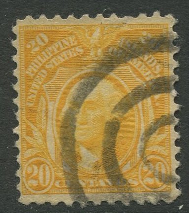 STAMP STATION PERTH Philippines #297 Washington 1917 No Wmk Used CV$0.25