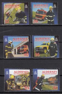 Alderney 2004  Fire Service  superb Unmounted mint NHM