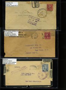 NICE POST OFFICE OFFICIAL SEALS ON COVER LOT (SCOTT #OX7//39) (LOT #88)