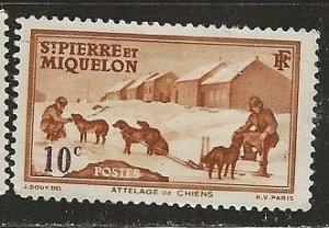 St Pierre & Miquelon ^ Scott # 176 - MH