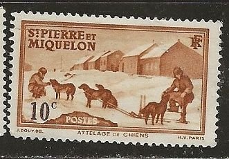 St Pierre & Miquelon ^ Scott # 176 - MH