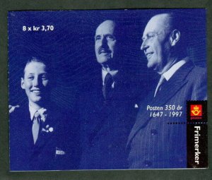 NORWAY 1167a (H96) Complete Booklet, VF, Facit $21.00