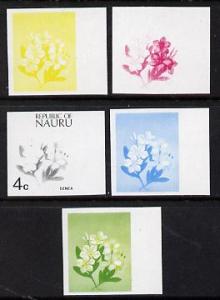 Nauru 1973 Plant (Denea) 4c definitive (SG 102) set of 5 ...