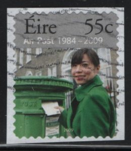 Ireland 2009 used Sc 1825 55c Posting letter An Post 25th ann Perf 11 x 11.25...