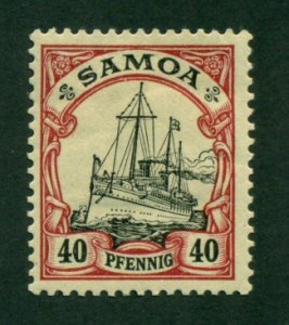 Samoa 1900 #63 MH SCV(2020) = $1.60