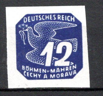 Bohemia and Moravia Scott # P16, mint hr