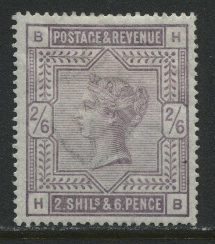 GB QV 1883 2/6d lilac mint o.g.