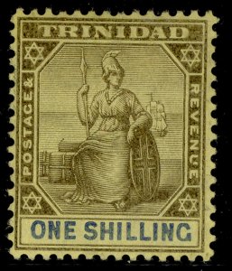 TRINIDAD EDVII SG141, 1s black & blue/yellow, M MINT. Cat £25. 