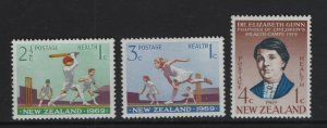 New Zealand  #B77-B79  MNH  1969  children`s health camps