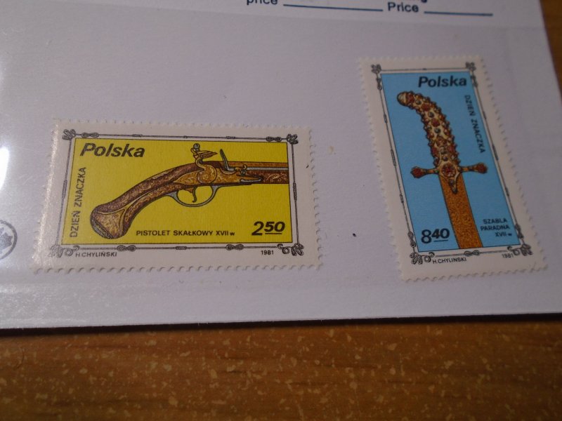 Poland  #  2480-81  MNH