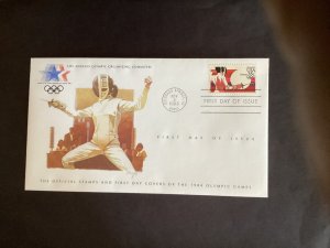 1984. Official First Day Covers of Olympic Games