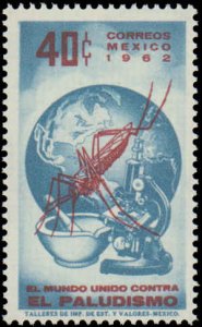 Mexico #920, Complete Set, 1962, Medical, Never Hinged