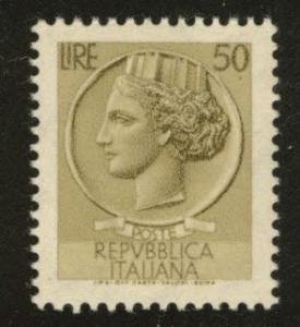 Italy Scott 998J MNH** 1968-1976, 16.5x19.5mm stamp