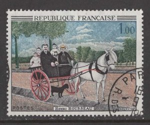 France # 1172  Art Series:  Rousseau  (1)  VF Used