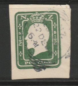 NEW ZEALAND Postal Stationery Cut Out A17P21F21511-