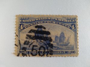 US #233 used e22.12 14216