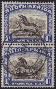 South Africa - 1950 - Scott #62f - used - Gnu