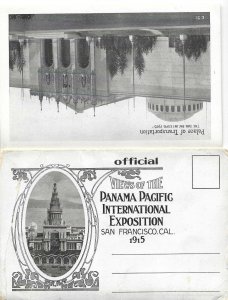 US 1915 PANAMA PACIFIC INTERNATIONAL EXPOSITION SAN FRANSISCO FOLDER 16 PHOTOS