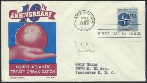USA #1127 First Day Cover