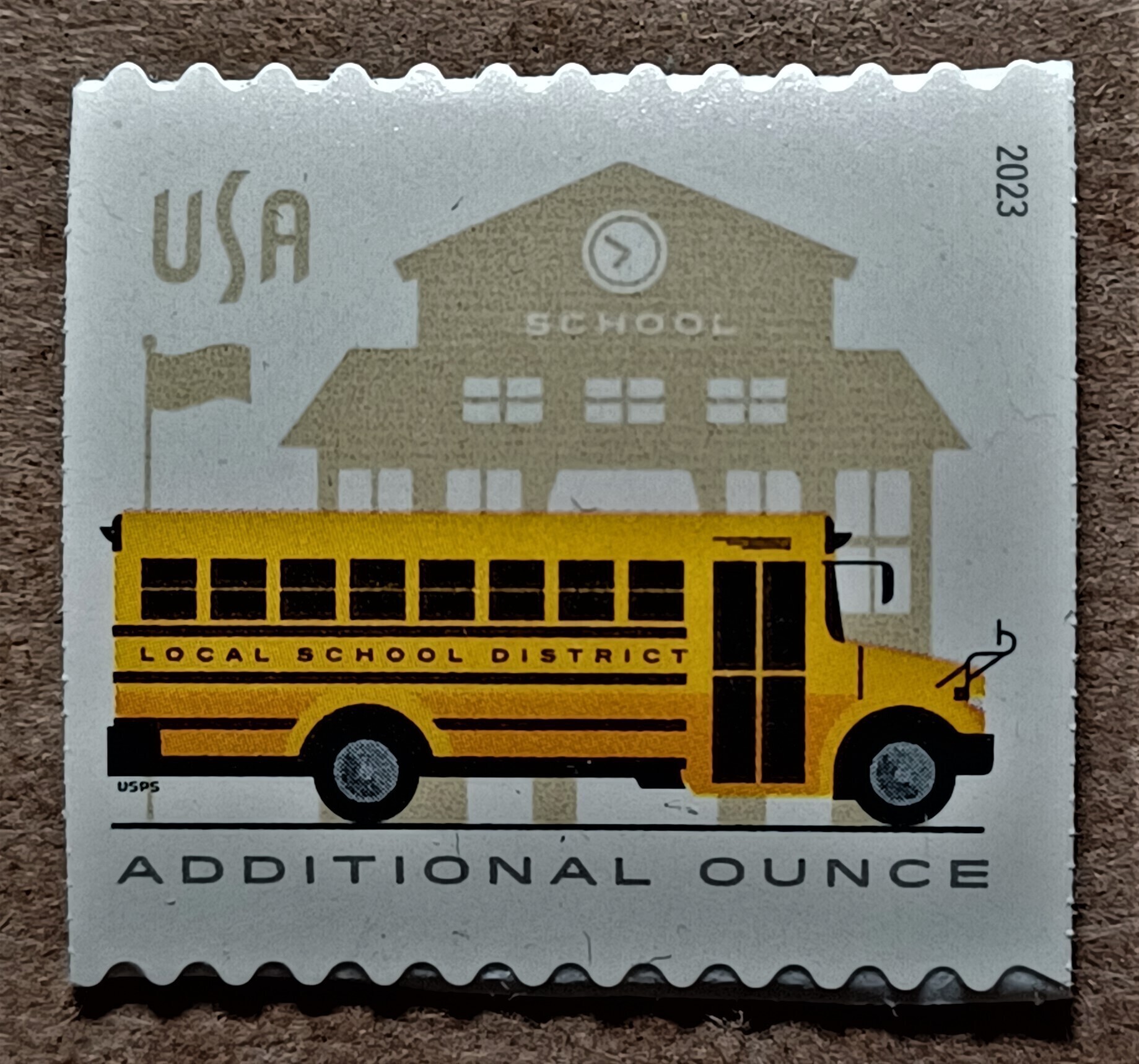 School Bus Additional Ounce USPS Postage Stamps 1 Coil of 100 Students  Children Teachers Celebration Party Announcement (100 Stamps) - Yahoo  Shopping