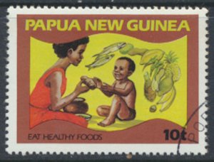 Papua New Guinea  SC# 562  Foods  Used CTO  see details & scan