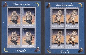 Romania, Fauna, Birds MNH / 2003