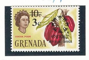 48243    GRENADA -  SG # 259 EI - INVERTED WATERMARK - COCOA Gastronomy