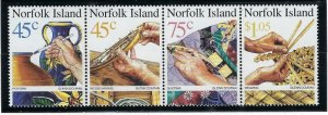 Norfolk Is 687 MNH 1999 Handicrafts (ak3529)