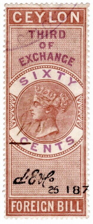 (I.B) Ceylon Revenue : Foreign Bill 60c (Third)