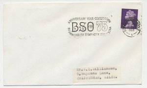 Cover / Postmark GB / UK 1968 Bournemouth Symphony Orchestra