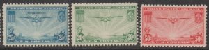 U.S. Scott #C20-C21-C22 Airmail Stamps - Mint Set