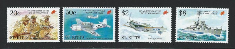 St Kitts   mnh sc 389 - 392