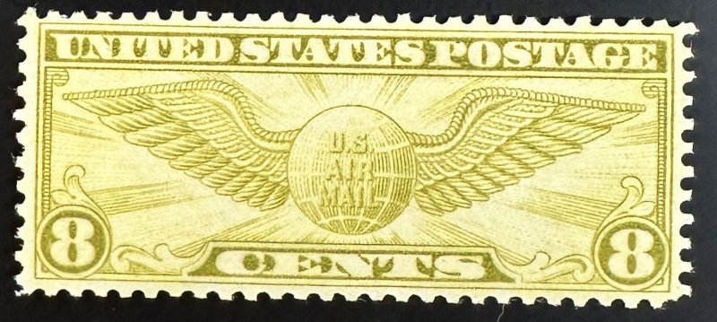 US #C17 MNH F/VF 8c Airmail Wings Issue 1932 SCV~$3.75 [U4.4.4]