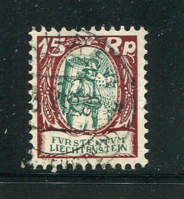 Liechtenstein #77 Used