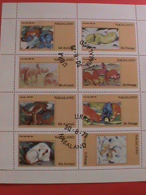 STATE OF OMAN STAMP : 1973 WILD ANIMALS  STAMP. CTO-MNH  SHEET. VERY RARE