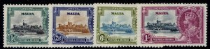 MALTA GV SG210-213, 1935 SILVER JUBILEE set, M MINT. Cat £24.