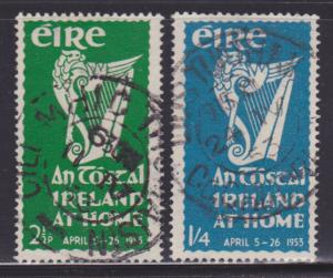 Ireland 147-148 VF-used set nice colors scv $ 33 ! see pic !