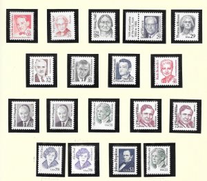 My Page #605 - Page of MNH Great Americans Series Collection / Lot