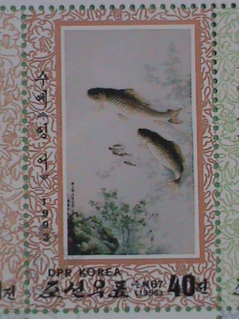 KOREA STAMP 1998  FAMOUS PAINTING OF KOREA- CTO- NH S/S SHEET-   VERY RARE