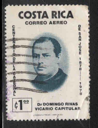 Costa Rica Scott C735 used Airmail stamp