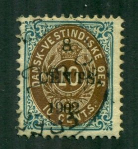 Danish West Indies 1902 #25 U SCV (2022) = $55.00