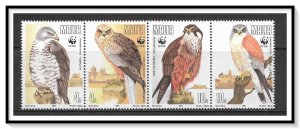 Malta #782a Birds Of Prey Strip MNH