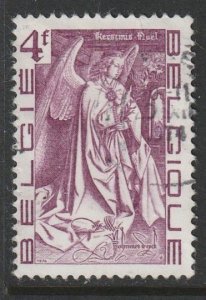1974 Belgium - Sc 884 - used VF - 1 Single - Angel by Brothers