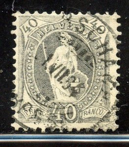 Switzerland # 84, Used