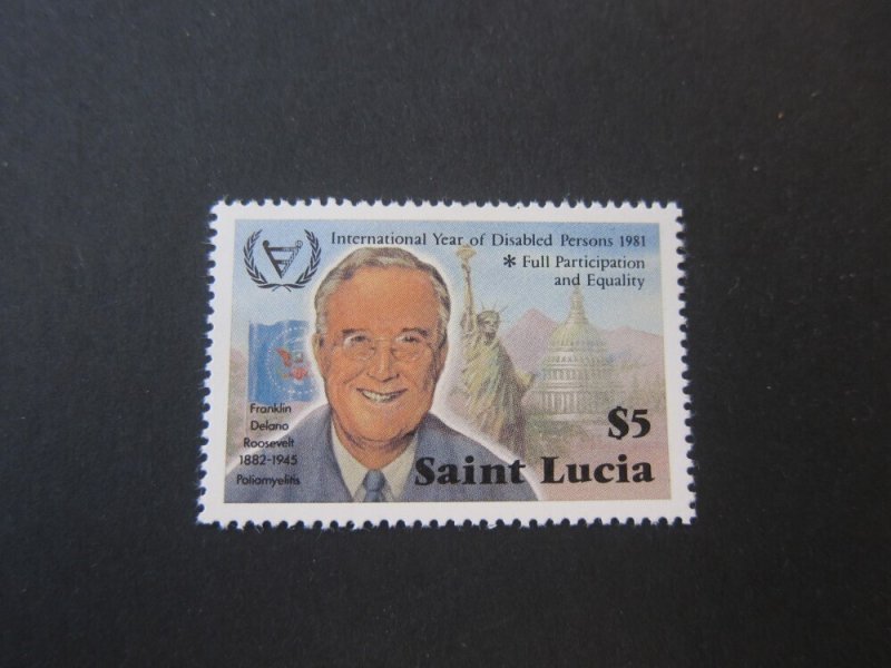 St Lucia High value MNH OurStoack#84085